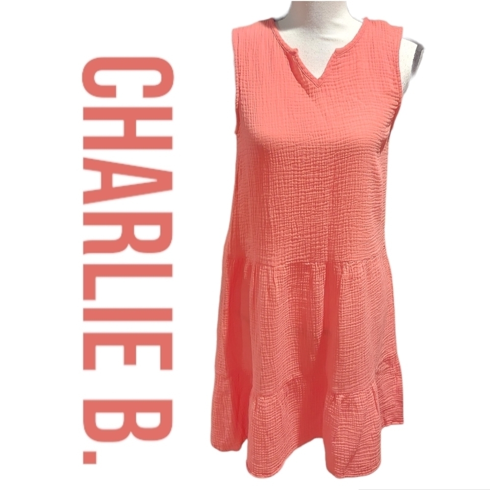 CHARLIE B dress womens size XS pink new with tags